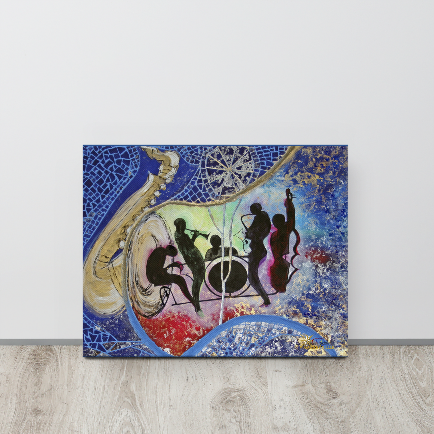 BlueBLUES on Canvas