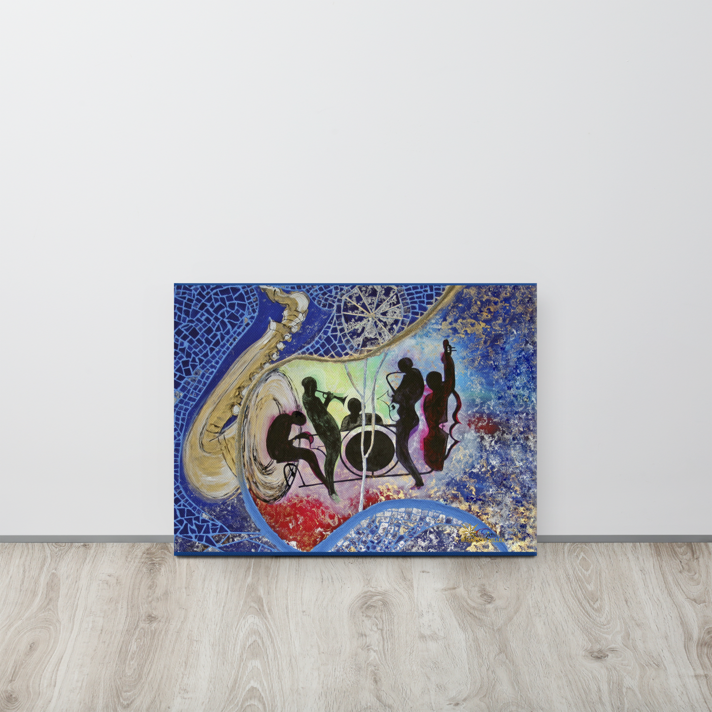 BlueBLUES on Canvas